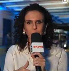 Malu Gaspar diz que Flávio Bolsonaro exigiu ausência de Renan do Santos em debate Foto: Reprodução/GloboNews