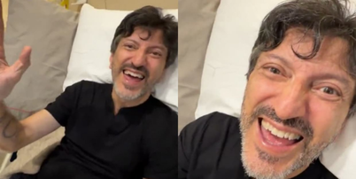 Lito Sousa deixou mensagens para o filho antes de morrer e emociona viúva Foto: Mais Novela