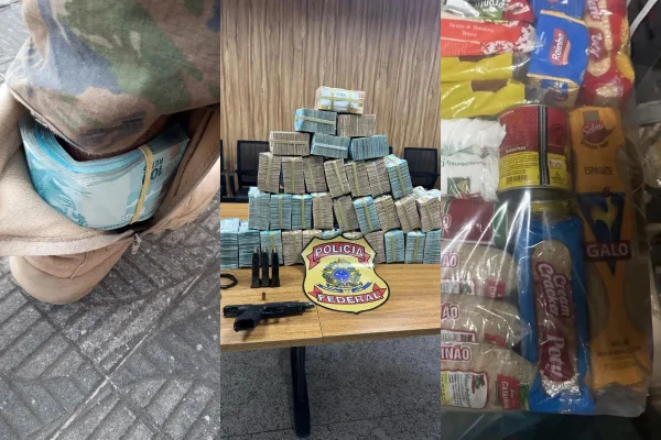 Na véspera da eleição, PF prende 23, apreende alimentos e R$ 30 mil em meia