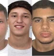 Jovens presos por estupro coletivo de uma adolescente de 17 anos em Copacabana, em janeiro de 2026 Foto: Reprodução/Redes socias