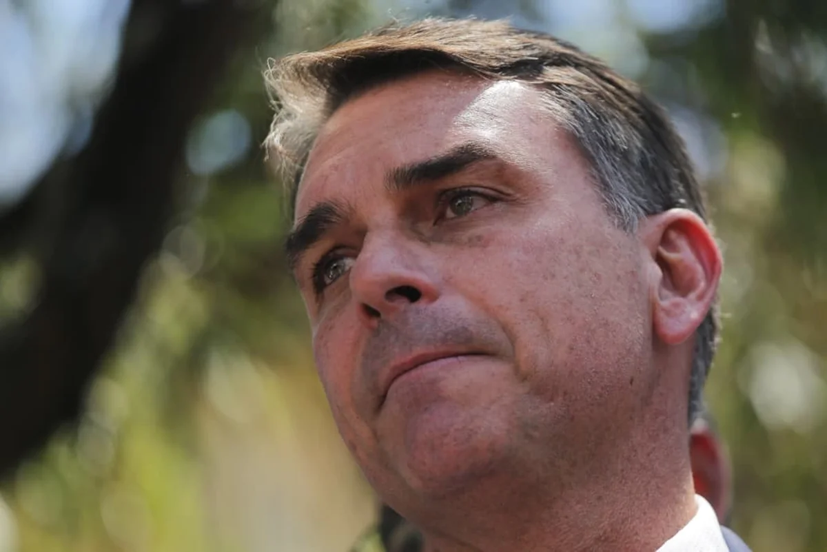 Candidato à Presidência da República Flávio Bolsonaro