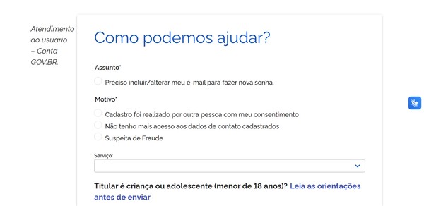 Enem 2026: como recuperar a senha do Gov.br para ver o local de prova