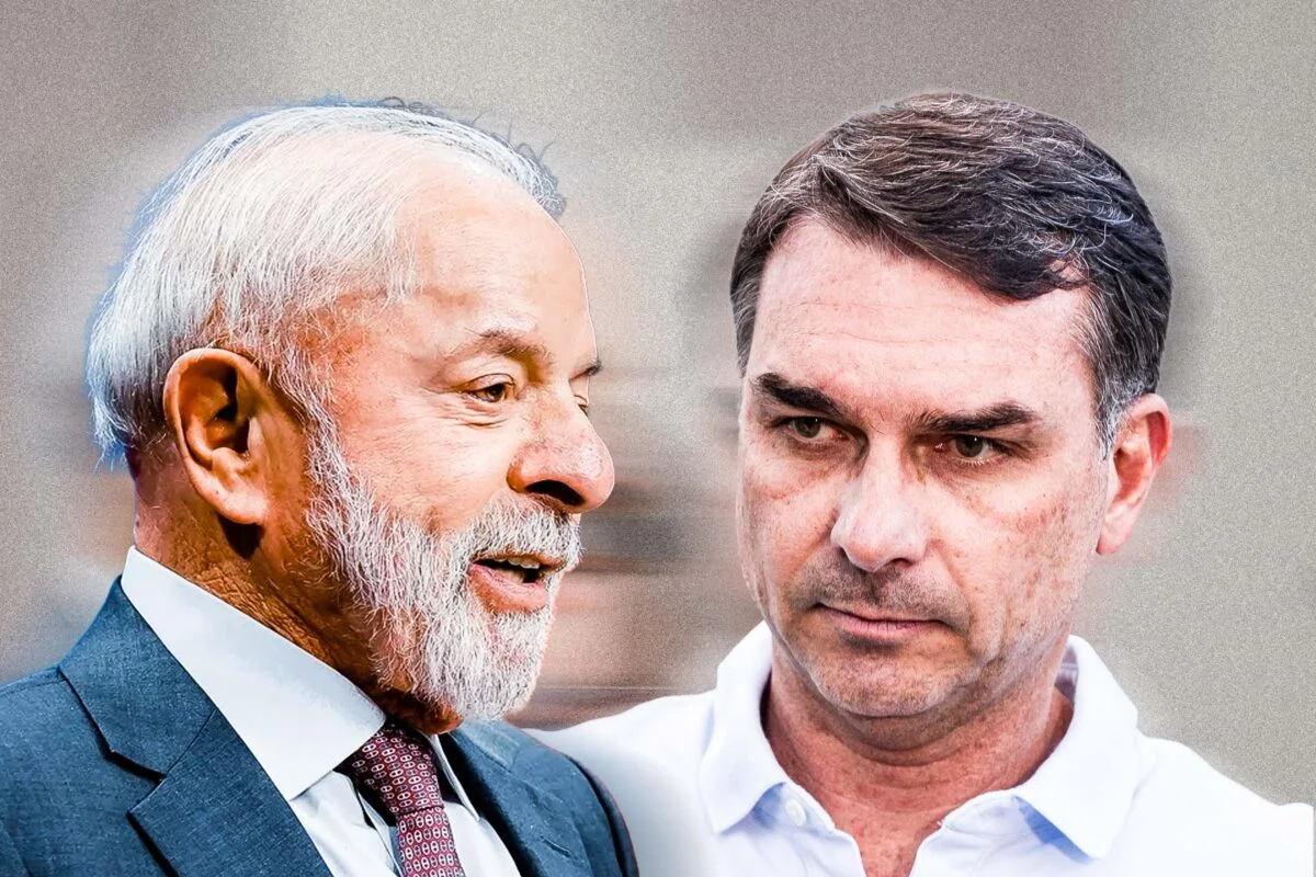 CNT/MDA: Lula e Flávio Bolsonaro empatam tecnicamente no 2° turno