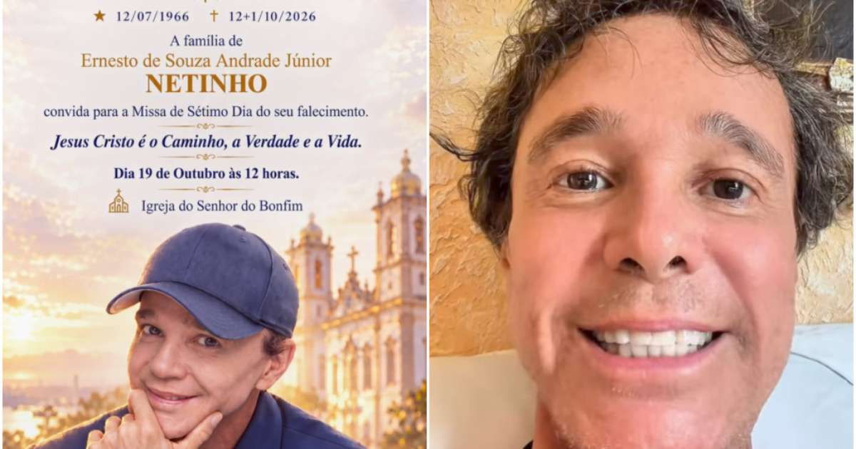 Família de Netinho evita número 13 ao divulgar data da morte do cantor: '12+1'