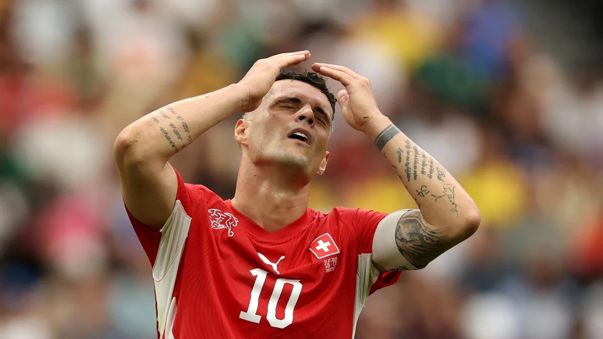Xhaka é multado na Suíça por usar certificado falso de vacinação