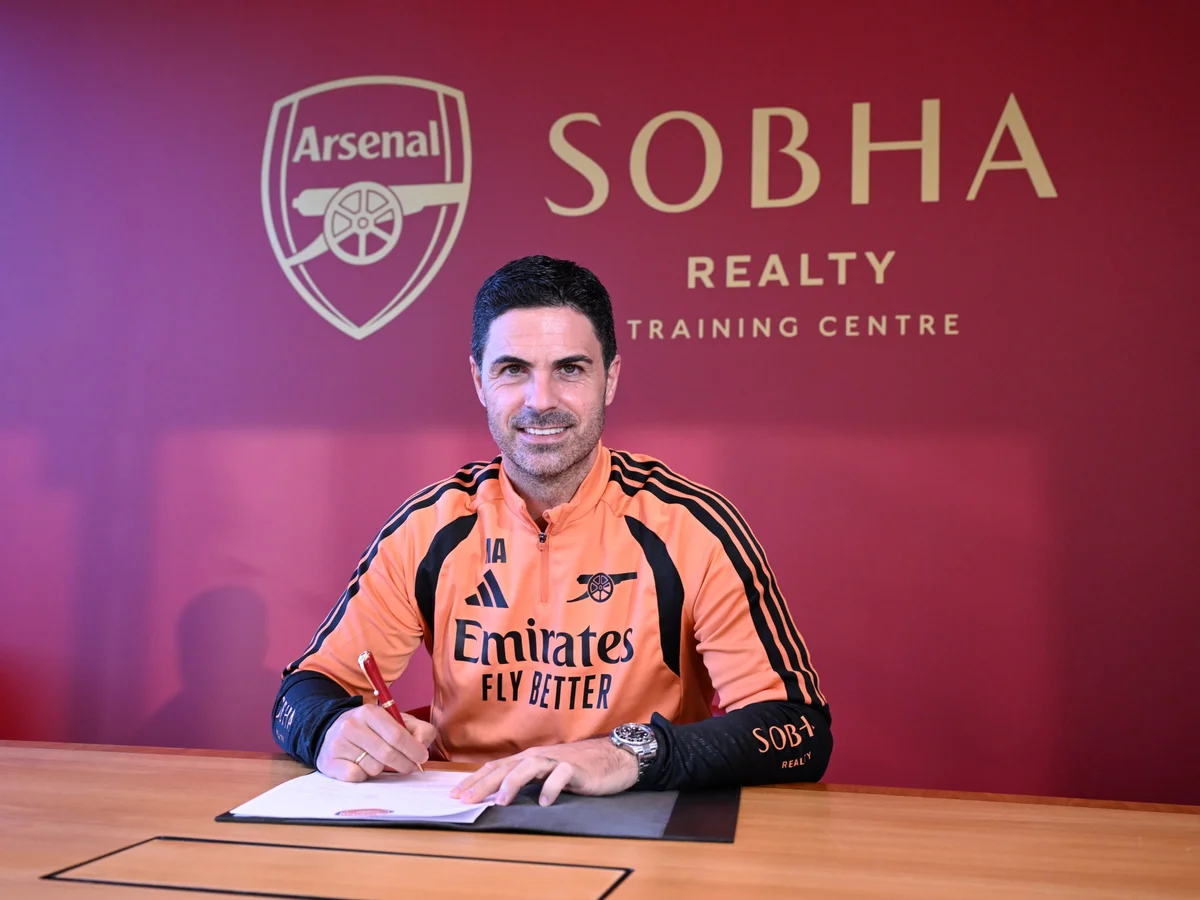 Com renovação, Arteta ganha quase o dobro do 2º mais bem pago da Inglaterra
