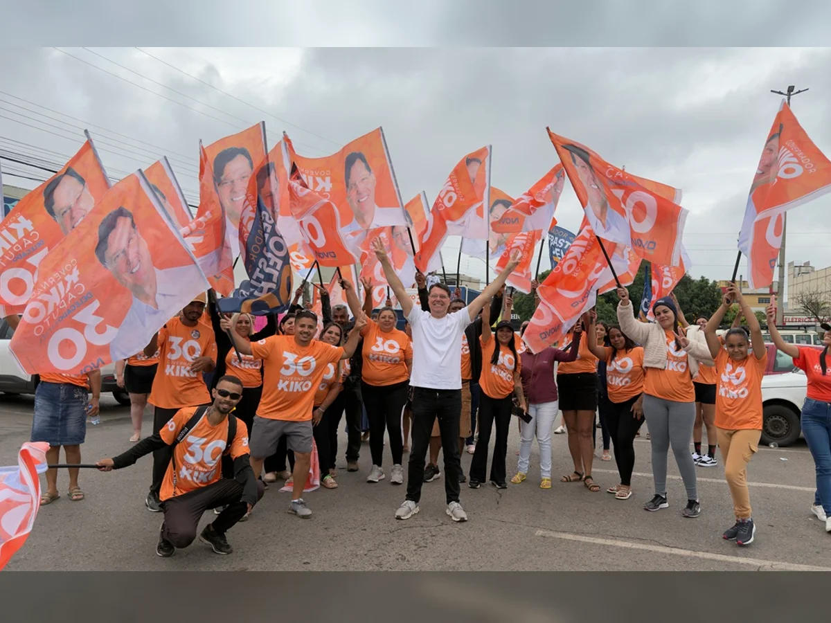 Último dia de campanha: Kiko Caputo promete hospital e nova via no Guará