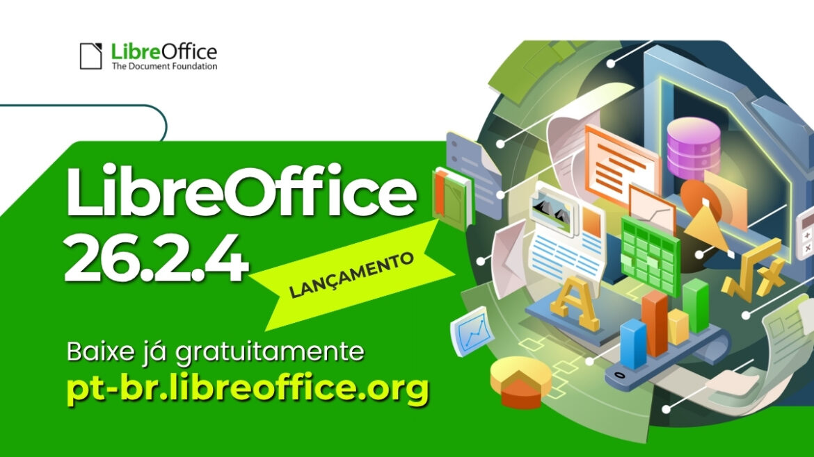 LibreOffice 26.2.4 é lançado!